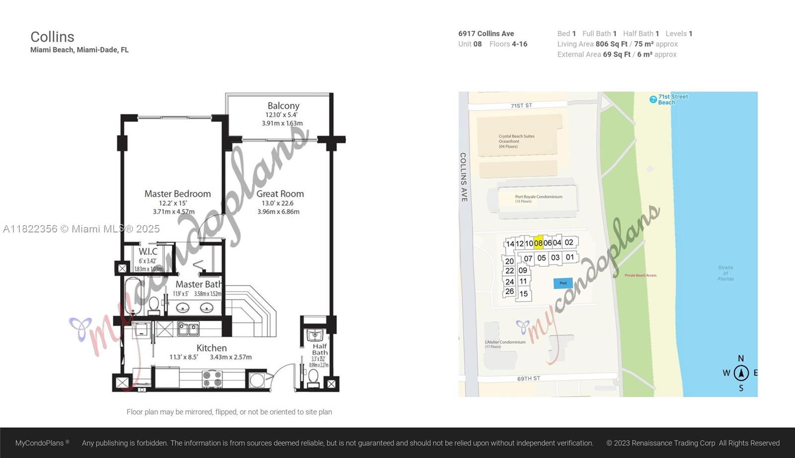 THE COLLINS CONDO - Residential Lease