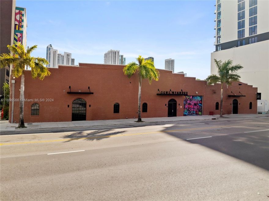 Discover an exceptional commercial/event space in the heart of the vibrant Wynwood neighborhood. Spanning 17,975SF on a 35,900SF lot, this venue not only serves as a premier destination for events today but also offers significant potential as a future development site, making it an outstanding covered land play. The property features 5 versatile spaces, perfect for intimate gatherings & large-scale events. Equipped with state-of-the-art audiovisual technology & a full-service kitchen with top-of-the-line Titan kitchen equipment, each space is thoughtfully designed to accommodate a range of capacities, ensuring the ideal setting for meetings, conferences, & celebrations. With its prime location in one of Miami's most dynamic districts, it is the perfect choice to bring your vision to life.