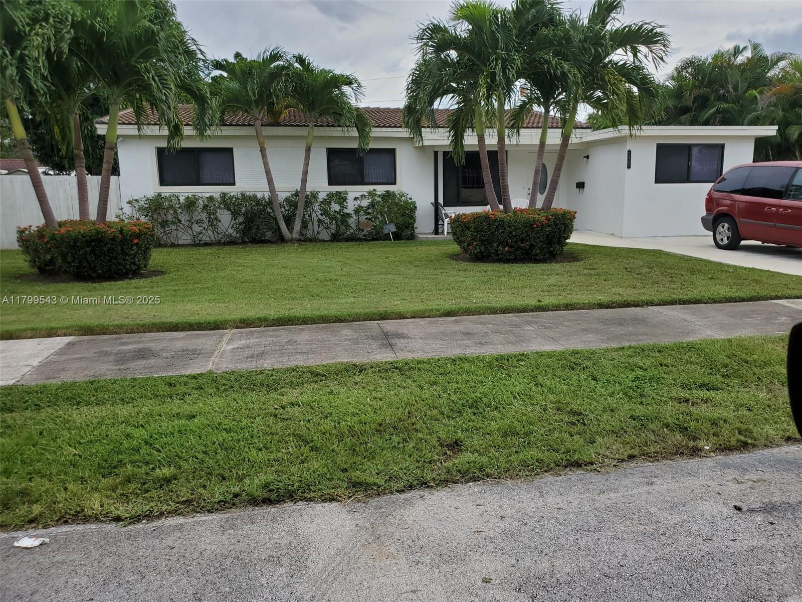Rental Property at 2460 Ne 215th St, Miami, Broward County, Florida - Bedrooms: 4 
Bathrooms: 2  - $4,100 MO.