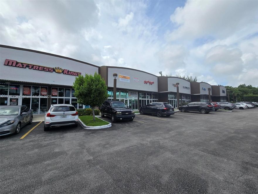 Prime corner space available in a beautiful shopping center on Biscayne Blvd. This highly visible unit offers excellent frontage and signage in a high-traffic area. Featuring soaring ceilings, the space provides an open and inviting atmosphere ideal for various uses. Easily converted into an open unit to suit your business needs. Located in a well-maintained and attractive plaza with strong co-tenancy and ample parking. A great opportunity to establish or grow your business in one of Miami’s most desirable commercial corridors.