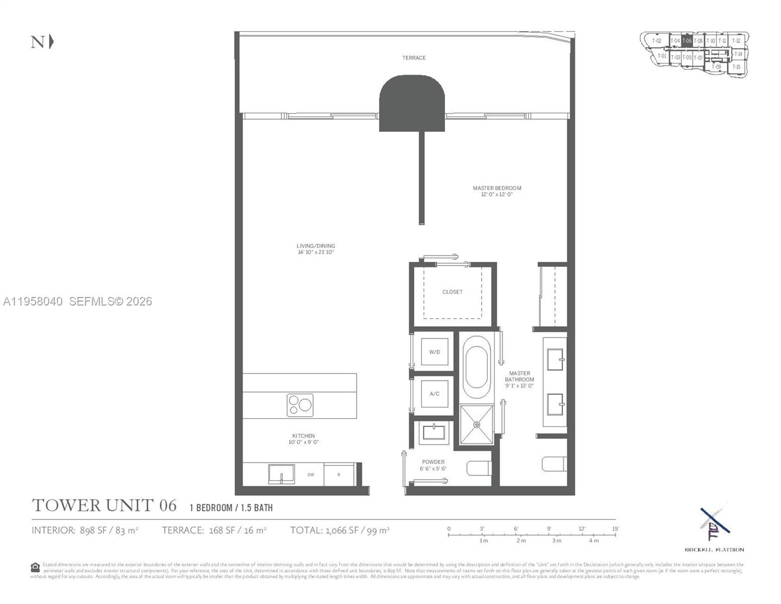 Brickell Flatiron Condo - Residential Lease