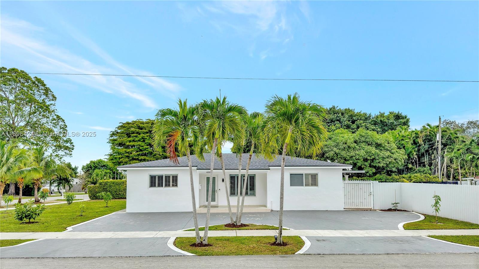 This beautiful 4 bed 3.5 bath home offers an ideal blend of comfort and modern upgrades, featuring a new roof installed in 2022 and a new A/C for ultimate peace of mind. Located on a spacious large corner lot, the property boasts hurricane impact windows and doors, ensuring both safety and energy efficiency. Also featuring tiled floors throughout, remodeled bathrooms and a remodeled open kitchen complete with stainless steel appliances and ample counter space—perfect for both everyday living and entertaining. A new washer and dryer add convenience to this thoughtfully upgraded home. Don’t miss the opportunity to own this move-in ready home with everything you need for comfort and convenience.