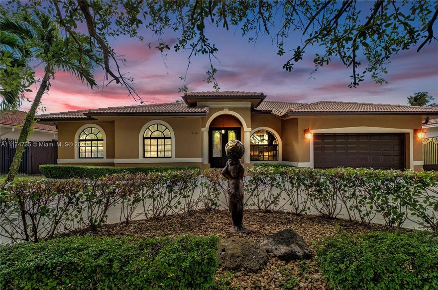 WELCOME HOME! MOVE IN READY SINGLE FAMILY 1 STORY HOME W/ 5 BEDROOMS,3 FULL BATHROOMS & 1/2 BATH W/A POOL/SPA LOCATED IN A VERY FAMILY & HIGHLY COVETED NEIGHBORHOOD IN HIALEAH/MIAMI LAKES W/ NO HOA. "ORIGINAL OWNER".THE 2 CAR GARAGE WAS CONVERTED TO AN IN-LAWS-SUITE W/FULL BATHROOM W/ACCESS DOOR TO THE BACK YARD AS A CABANA BATH. GREAT FOR PARENTS,NANNY OR SECOND OWNERS SUITE. FEATURES INCLUDE:GRANITE COUNTER TOPS,STAINLESS STEEL APPLIANCES, TANKLESS WATER HEATER,FENCED BACKYARD,HURRICANE SHUTTERS,VAULTED CEILINGS,FRESHLY PAINTED DRIVEWAY, TIKI HUT W/ A FAN/LIGHTS,LUSH LANDSCAPING,LARGE DRIVEWAY 4 LOTS OF PARKING & SO MUCH MORE! CLOSE 2 HIGHWAYS,SHOPPING,RESTAURANTS,HOSPITALS,SCHOOLS,PARKS. WALKING DISTANCE 2 CHARTER SCHOOL MATER LAKE ACADEMY. "A" SCHOOLS. DON'T BLINK...THIS WILL NOT LAST!