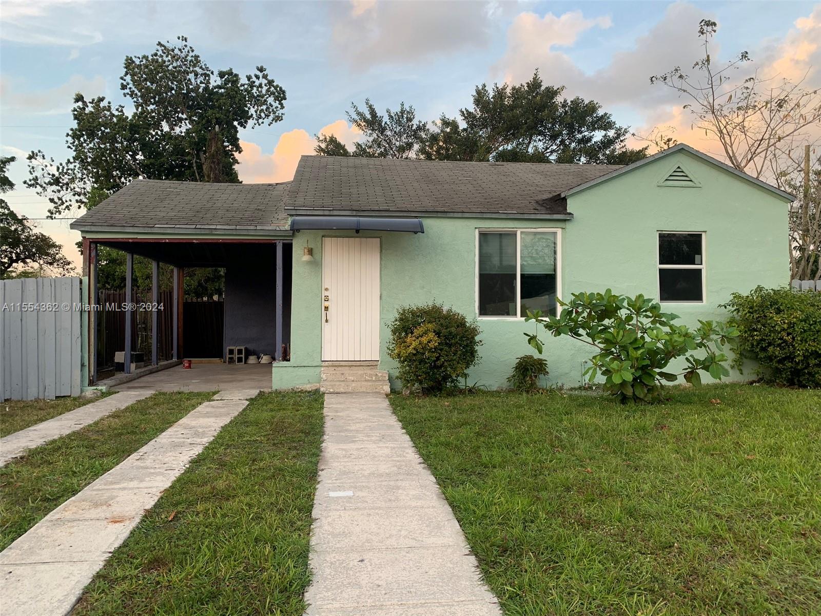 Property for Sale at 935 Nw 64th St St, Miami, Broward County, Florida - Bedrooms: 2 
Bathrooms: 1  - $325,000