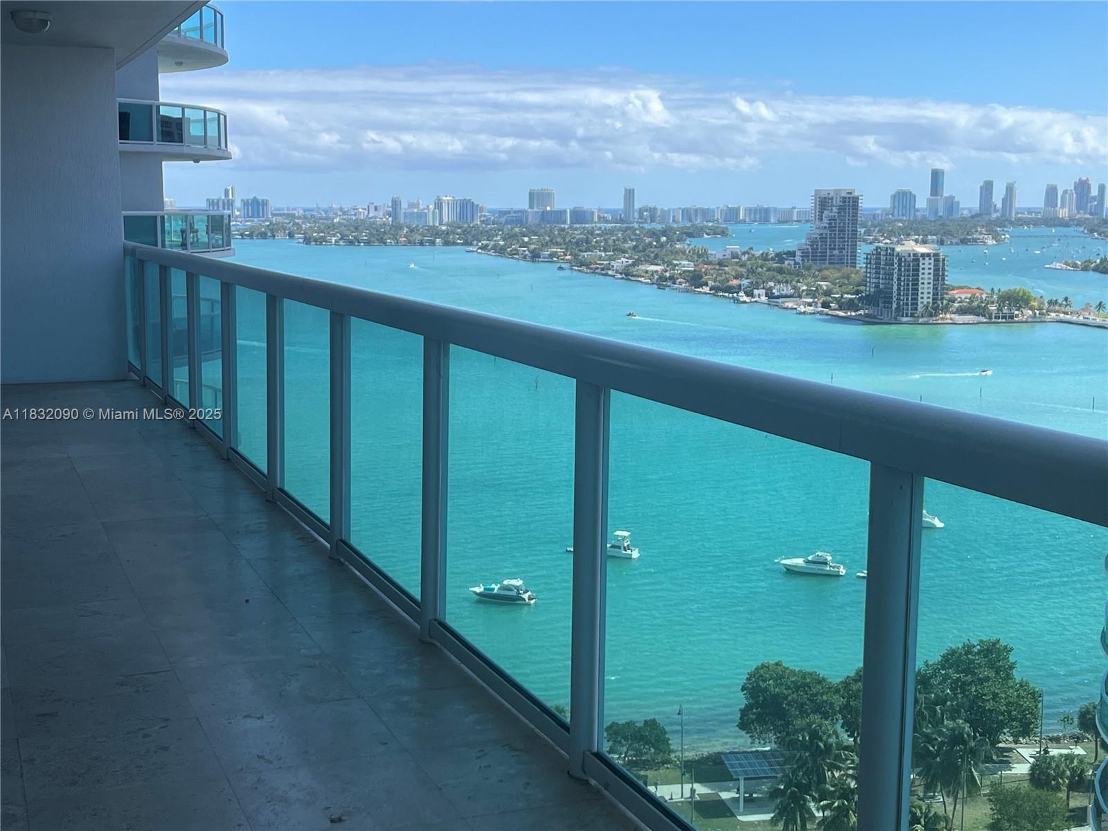 SPACIOUS 2/2 W/1307 AC SPACE +258 SQFT IN TERRACE W/BEAUTIFUL VIEWS OF THE BAY & CITY. WOOD & MARBLE FLOORS, SPLIT BEDROOM, OPEN KTCHEN W/GRANITE & SS, 3 WALK-INS, MASTER BATH W/SHOWER + JET TUB.CABLE, INTERNET, WATER & 1 PARKING (MORE AVAILABLE FOR +) INCLUDED IN RENT. FULL SERVICE BUILDING W/VALET, DOORMAN, SECURITY, POOL ATTENDANT, STATE-OF-TE-ART-GYM. WALK TO PARK, RESTAURANTS, CAFES, BANKS, PUBLIX, PEOPLE-MOVER, NIGHTLIFE, AAA,PAC ...5 MINUTES TO DOWNTONN, BRICKELL, SOUTH BEACH, WYNWOOD, MIDTOWN & DESIGN DISTRICT.