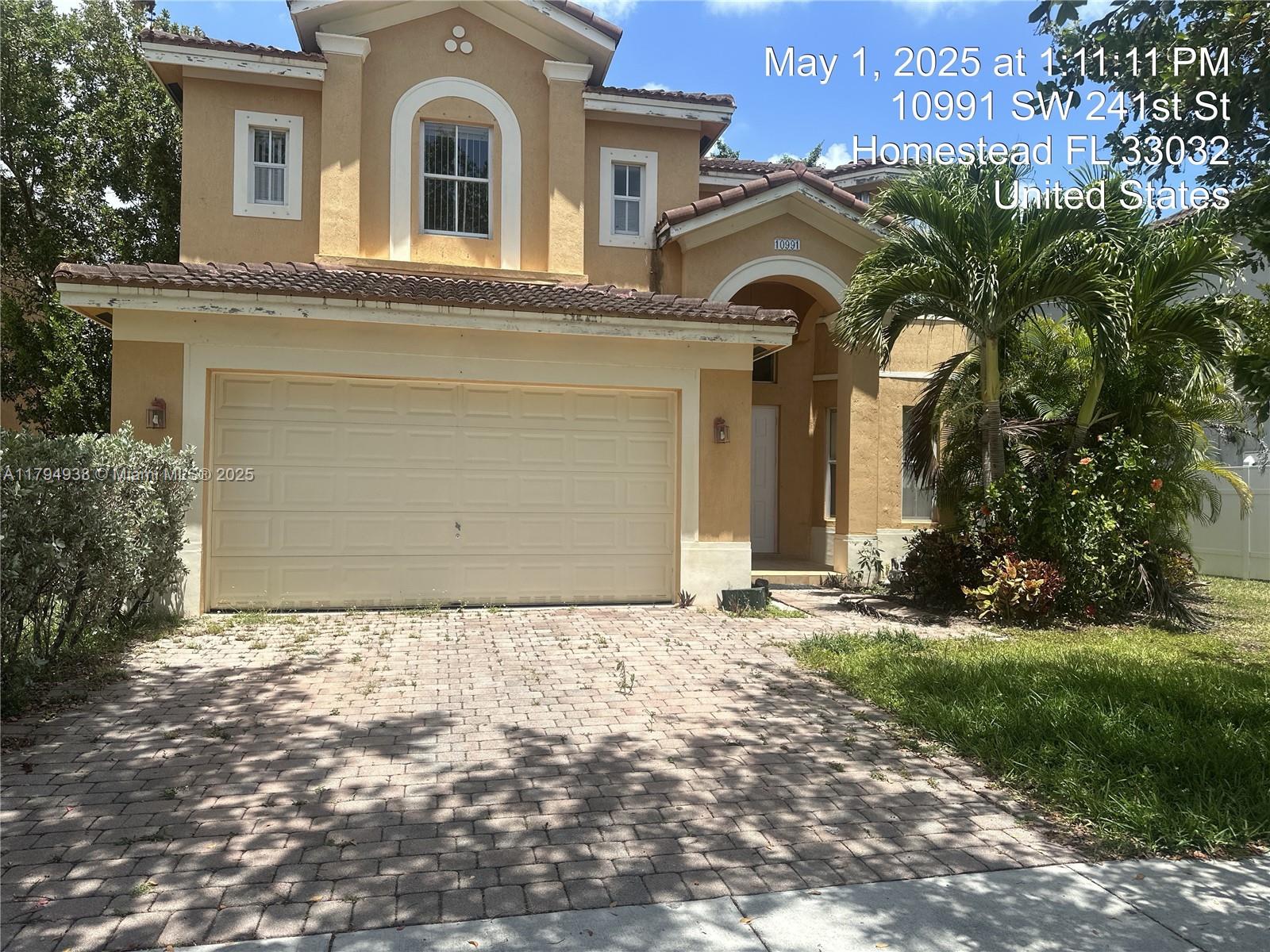 Rental Property at 10991 Sw 241st St, Homestead, Miami-Dade County, Florida - Bedrooms: 4 
Bathrooms: 2  - $2,650 MO.
