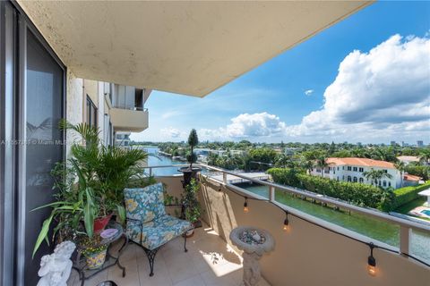 A home in Bay Harbor Islands