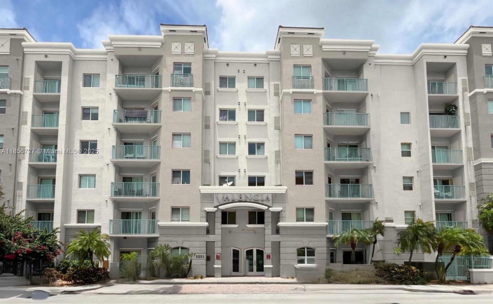 Investor unit. Rented thru 8/8/26 in the heart of South Miami (SoMi), steps away from Metrorail which provides easy access to UM, Downtown, Brickell, Dadeland Mall, MIA, and the Brightline station, connecting to Palm Beach and Orlando. Within walking distance of future projects like the new Shops at Sunset Place and Link at SoMi which will further revitalize the area, adding new shops, restaurants, and a pedestrian-friendly streetscape. Resort-style amenities like courtyard pool in a lush, tropical setting, fitness center, billiard room, assigned garage parking. Full size w/d and ceiling fans. With its prime location, unbeatable amenities and future growth potential, Valencia is the ideal place to invest or call home. WON'T LAST. CALL NOW.