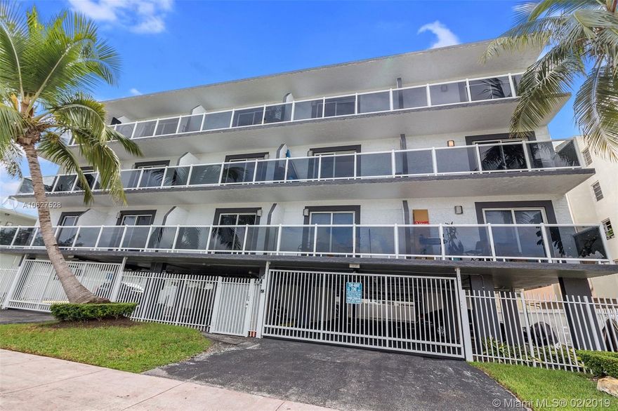 **PROMOTION - Move in with just 2 Months + $500**Enjoy this luxurious 1BD residence in Normandy Isle near the Normandy pool & park, Normandy Shores golf course, bayfront tennis courts, and more! This fully renovated building features all new impact windows and doors, central A/C, open modern kitchens with granite countertops & SS appliances, spacious glass balconies with open views, laundry & trash chute on every floor, and gated entrance. Each residence features spacious floor plans, porcelain flooring thru out, ample closet space and chic baths. Gated, assigned parking available for rent for $100 a month. Pets welcomed!