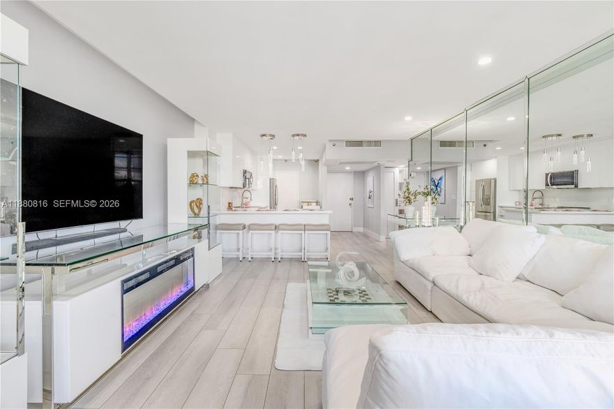 Experience South Beach living at its finest in this beautifully renovated, fully furnished condo at the iconic Decoplage, situated where Lincoln Road meets the ocean. This luminous 1-bed, 1.5-bath residence offers stunning ocean and Ritz-Carlton views and direct access to the pool deck, creating the perfect indoor/outdoor lifestyle.
The spacious open layout features a modern chef’s kitchen, elegant finishes, and generous primary suite with a walk-in closet and spa-inspired bath. Enjoy resort-style amenities including beach access, oceanfront pool, fitness center, valet parking, and 24-hour security.
Move-in ready and ideal for investors or end users, this turnkey unit is steps from world-class shopping, dining, and entertainment. Motivated seller – easy to show – bring your offers!