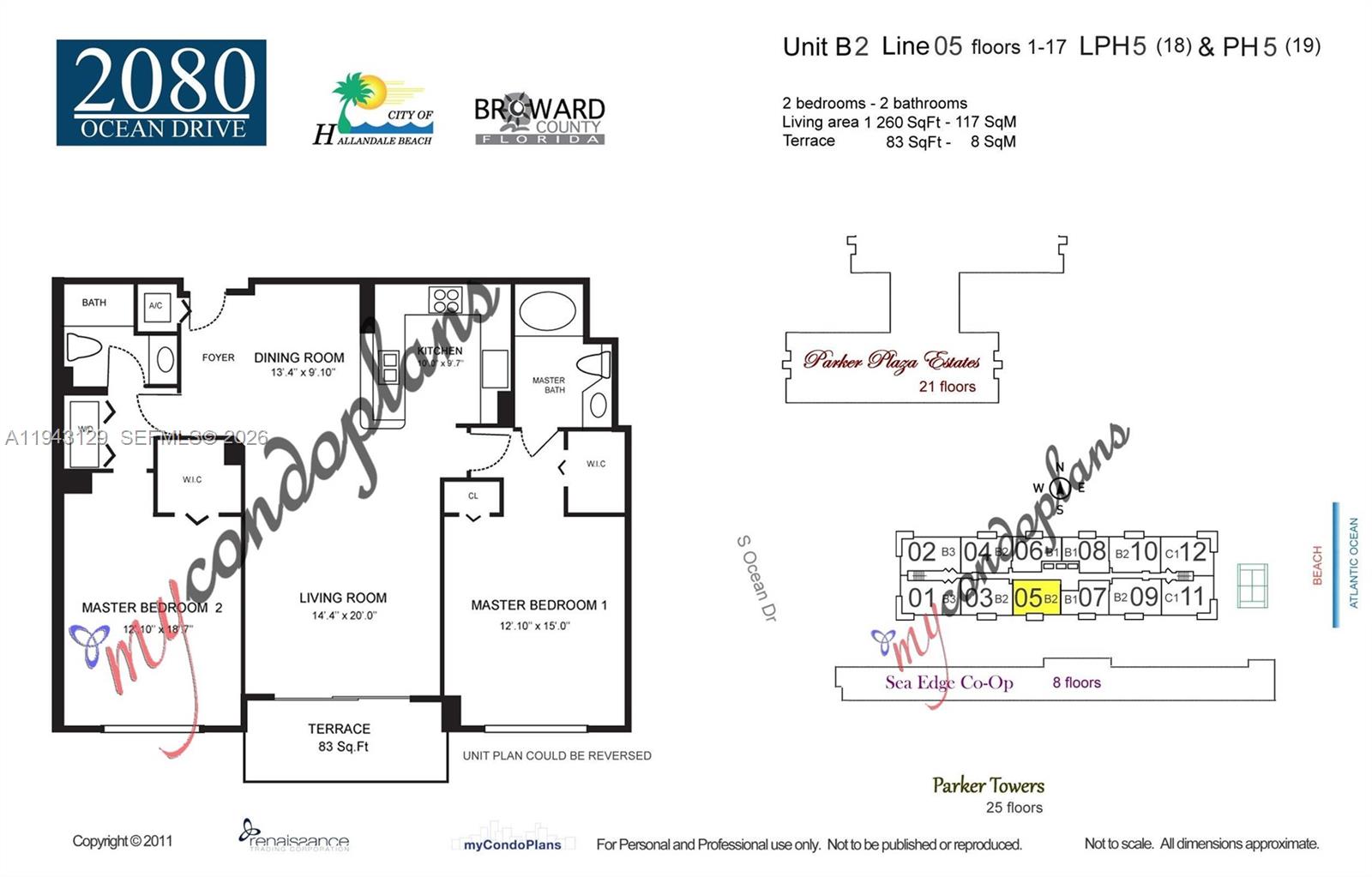 2080 OCEAN DRIVE CONDO - Residential