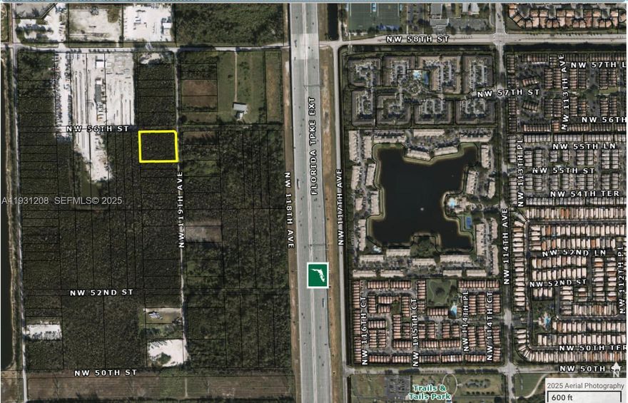 Exceptional 1.65-acre vacant land opportunity strategically located near NW 119th Ave and NW 56th St, at the edge of Doral and Medley in West Miami-Dade County—one of the area’s most dynamic and rapidly evolving corridors. The property offers approximately 71,874 SF and sits within close proximity to major commercial, retail, and lifestyle destinations that drive consistent activity and long-term demand.
The surrounding area is anchored by well-established regional destinations including Home Depot, IKEA, Topgolf, and major retail, dining, and entertainment hubs such as Dolphin Mall, reflecting strong consumer traffic, employment density, and continued investment in the area. This location benefits from excellent visibility, accessibility, and proximity to key transportation routes serving the greater Doral–Medley market.
Positioned between established residential communities in Doral and the active industrial and logistics hub of Medley, the property benefits from a unique convergence of residential, commercial, and employment drivers, making it attractive for a wide range of future concepts.
Currently zoned 8900 – Interim / Await Specific Zoning, the parcel offers flexibility for buyers to explore future development opportunities subject to Miami-Dade County approvals. Vacant, non-waterfront, and suitable for creative site planning and long-term investment strategies.
