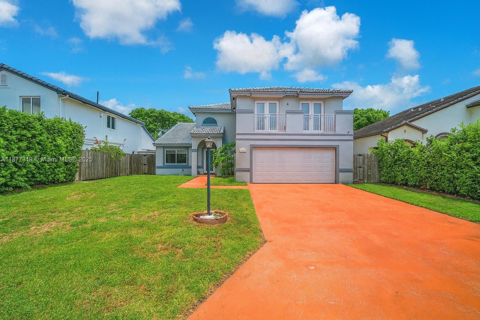 Seller is motivated! Beautifully upgraded home in the sought-after Lago Mar community of West Kendall with exceptional attention to detail. It features sleek porcelain flooring, vaulted ceilings, and high-impact windows/doors. The stunning kitchen boasts GE Café appliances, a kitchen island, porcelain countertops, tiled backsplash, and modern cabinetry. Additional upgrades include a massive in-suite bathroom and custom-built walk-in closet for the primary bedroom, large utility/laundry room, a tankless water heater, a water filtration system, garage storage space, and a new AC system with handler, condenser, and ducts installed in 2020. The spacious backyard is perfect for a pool and entertainment. This is an incredible opportunity in today’s market!
