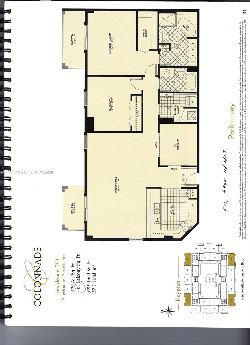 COLONNADE AT DADELAND SE - Residential