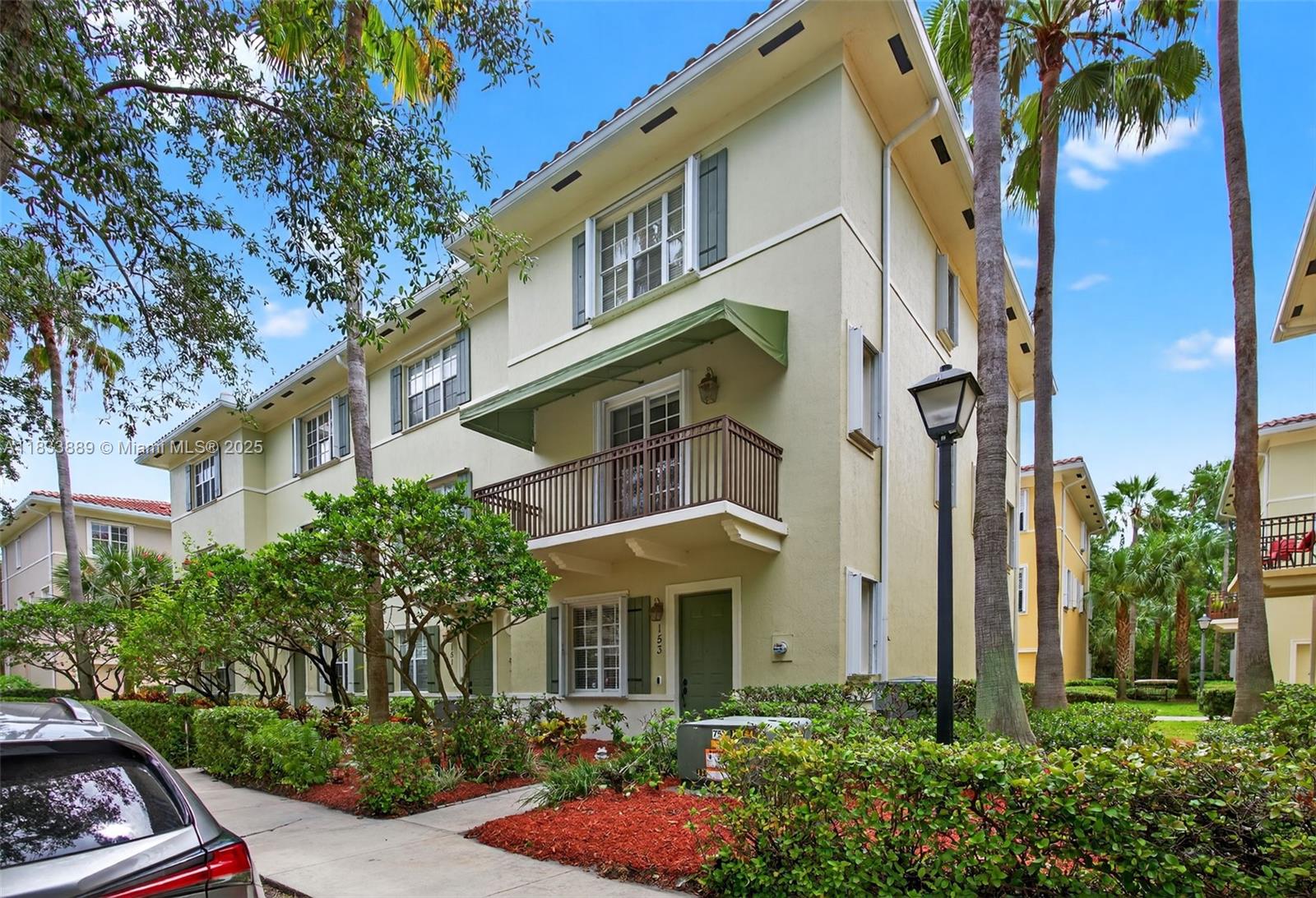 METICULOUSLY MAINTAINED and GRACIOUSLY UPDATED 3 Bed+Oversized Flex Room, 2 Full & 2 Half Baths, 2 Car Garage, Corner Townhome in Sought After OSCEOLA WOODS at ABACOA. Features an Inviting Floorplan with almost 2,000 SF of Living Space, 2,533 sq ft lot, Open Kitchen, Granite Countertops, Spacious Master Suite, Walk-in California Closet, Spa Style Baths, Dual Sink Vanity, Roman Soaking Tub, Neutral Tile & Wood Flooring, Expansive Awning-Covered Balcony Overlooking Serene Courtyard w/Mature Trees & Peaceful Fountain, NEW 2024 ROOF, Accordion Shutters, Smart A/C w/UV Lights, R/O System and more... Community Nestled in the Heart of Abacoa w/Clubhouse, Pool, Playground, and Amazing Green Spaces. Convenient to World Class Shopping, Dining, Entertainment, Stadium, Beaches, and TOP-RATED SCHOOLS.