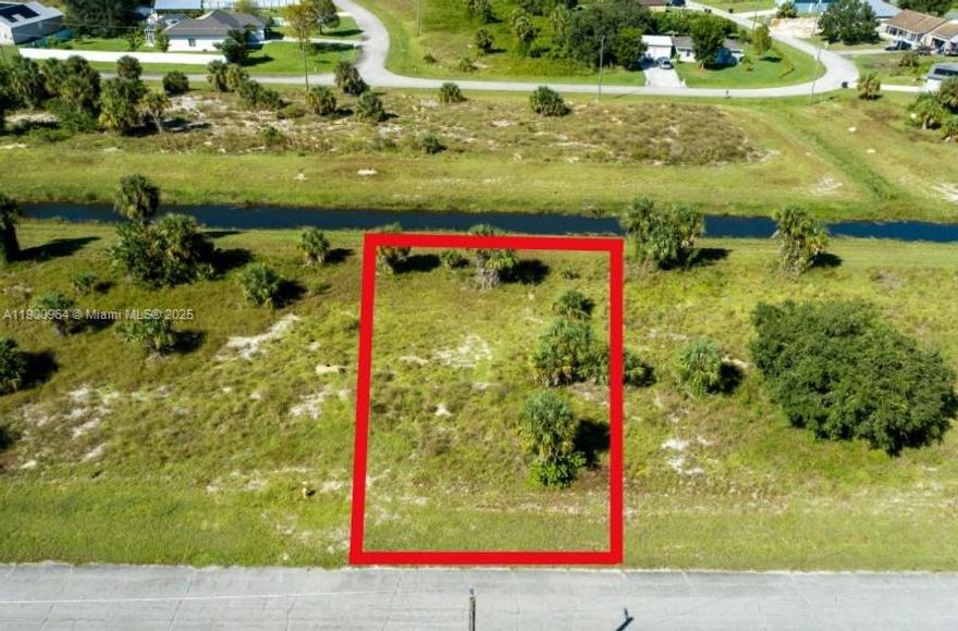 PORT LABELLE HOMESITE – GLADES COUNTY SIDE! Discover affordable country living in this partially cleared .23-acre homesite located in the Glades County section of Port LaBelle. Families will appreciate being zoned for the highly rated West Glades K-8 School, while enjoying the quiet, family-friendly atmosphere of this growing community. This property offers easy access via SR 80 to both LaBelle and Clewiston, making commuting and shopping convenient. Port LaBelle home sites are served by central water utility, with private septic systems required. Surrounded by new homes and open skies, this is the perfect spot to build your new home and enjoy peaceful, affordable Florida living.