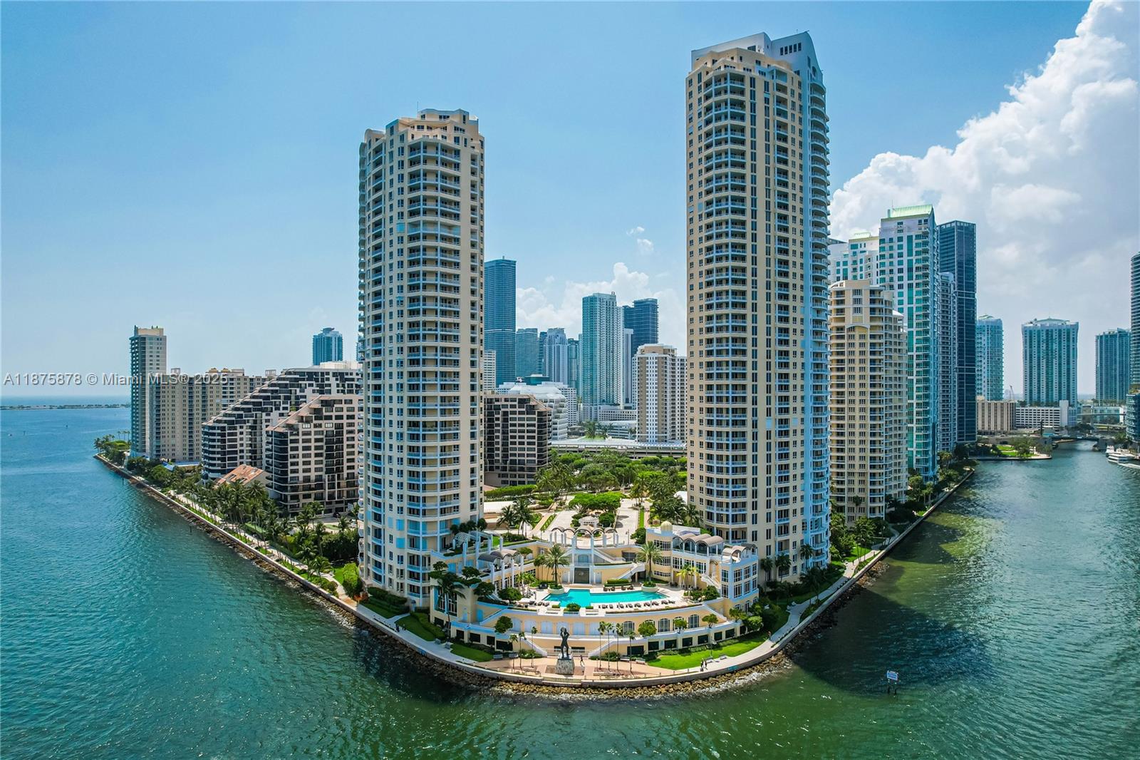 Enjoy this beautiful and charm unit in the exclusive Island of Brickell Key. One bedroom, one full bath and half bathroom. one assigned parking space, valet parking for visitors,
One of a kind amenities includes tennis court, racquetball and squash courts, sauna room, activity room, swimming pool and hot stub whirlpools, BBQ area, conference room, playroom and Concierge service.