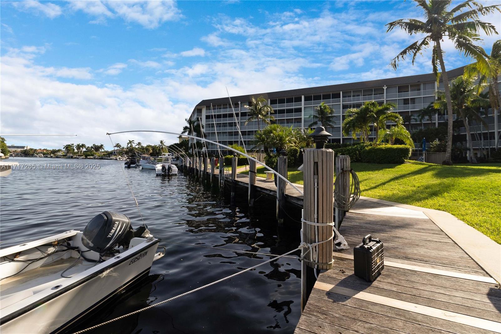 Owner says Bring Offers! New roof installed in 2022. No age restrictions. No fixed bridges. This 2/2 offers spectacular waterway views adjacent to one of Boca Raton's premier estate communities, Royal Palm. Covered parking. Two miles to the beautiful beach boardwalk, waterfront dining, live music, & popular restaurants. Outdoor enthusiasts will love the nearby parks, including Sullivan Park, Quiet Waters Park, and the Deerfield Beach Tennis Center, offering a variety of recreational activities. Experience the best of Florida living at River House Towers—where every day feels like a vacation! Don’t miss this opportunity to own a slice of paradise and sunshine. All information is deemed accurate but not guaranteed.