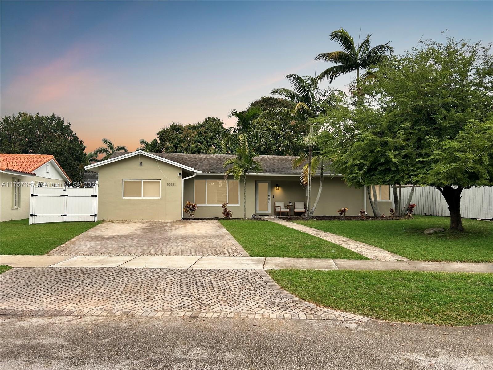 Property for Sale at 10931 Sw 161st St, Miami, Broward County, Florida - Bedrooms: 4 
Bathrooms: 2  - $680,000