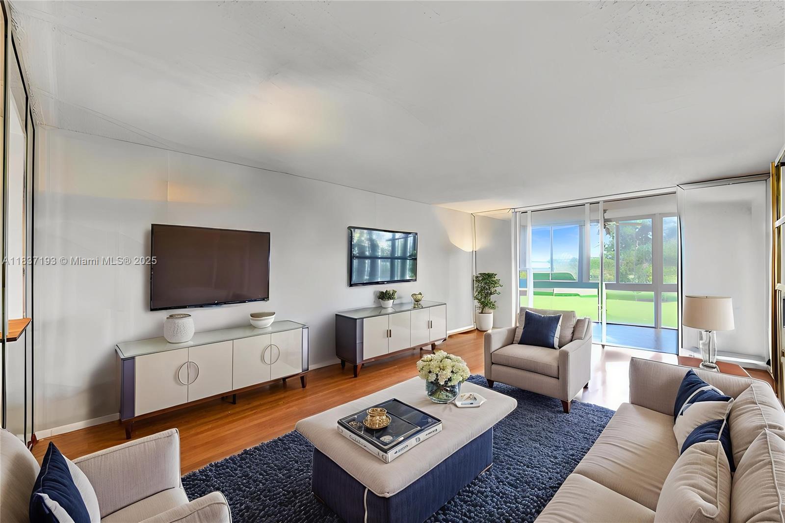 Well-maintained, spacious and bright 2-bedroom, 2-bath condo + den/office for sale in Palm Springs 2! Over 1,120 sqft featuring an enclosed balcony with beautiful golf course & lake views, large rooms with walk-in closet, tile/wood flooring, kitchen appliances under 60-month warranty, and fully impact windows. Located on the 2nd floor near the elevator with excellent natural light. Enjoy private pools, clubhouse with indoor heated pool, movie theater, restaurant, pool tables, dance & game rooms in this 55+ community. NEW roof & elevator, fully funded association with completed 40-year milestone, reserve study & SIRS. All assessments paid. Must own 2 years before leasing. HOA $791