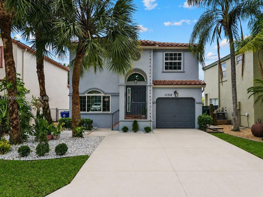Cozy beautiful home with a warm and inviting ambiance. Newer roof 2020, impact windows, doors and garage doors, upgraded bathrooms, tile and wood floors. Fenced backyard on a canal with tranquil views of breathtaking sunsets making if your slice of paradise with no other homes behind you for privacy. Spacious Master bedroom, walk in closets. Low HOA fees $195.00 monthly. Association cuts the front lawn and paints the house. Community Pool walking distance from property.  Embrace a lifestyle where that has everything you need as well as excellent schools, delightful shopping & nearby highways.