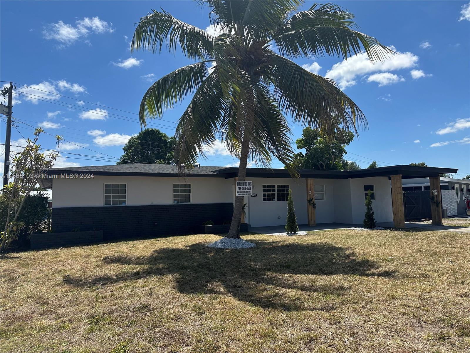 Property for Sale at 4400 Nw 179th St St, Miami Gardens, Broward County, Florida - Bedrooms: 4 
Bathrooms: 2  - $589,000
