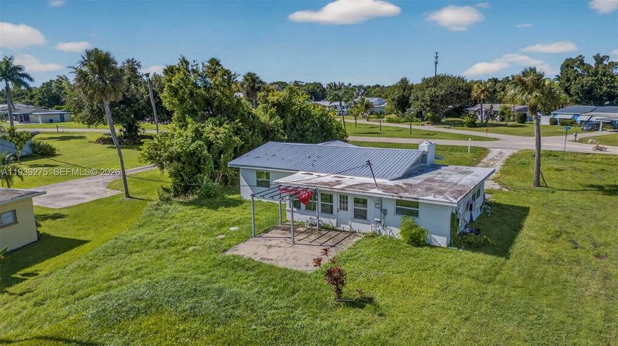 COME TAKE A LOOK AT THIS AMAZING WATERFRONT WITH GULF ACCESS PROPERTY SITTING ON OVER HALF AN ACRE LOT ON A QUIET NEIGHBORHOOD. ROOF DONE IN 2023. REPIPED IN 2015, JUST PUT THE FINISHING TOUCHES ON THE LANDSCAPING, BUILD YOUR NEW DOCK AND GET READY TO BOAT ALL OVER SW FLORIDA. THE PROPERTY ALSO FEATURES AN UPDATED KITCHEN AND BATHS AND UPDATED FLOORING AS WELL. THERE ARE JUST 2 FIXED BRIDGES BETEWEEN THE PROPERTY AND THE GULF AT PONDELLA AND HANCOCK. EASY TO SHOW