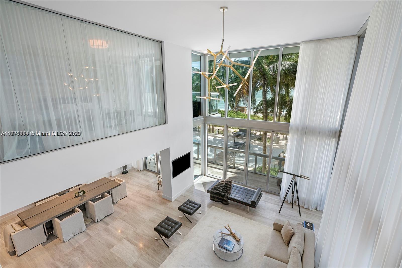 Rental Property at 6899 Collins Ave 202, Miami Beach, Miami-Dade County, Florida - Bedrooms: 3 
Bathrooms: 4  - $32,500 MO.