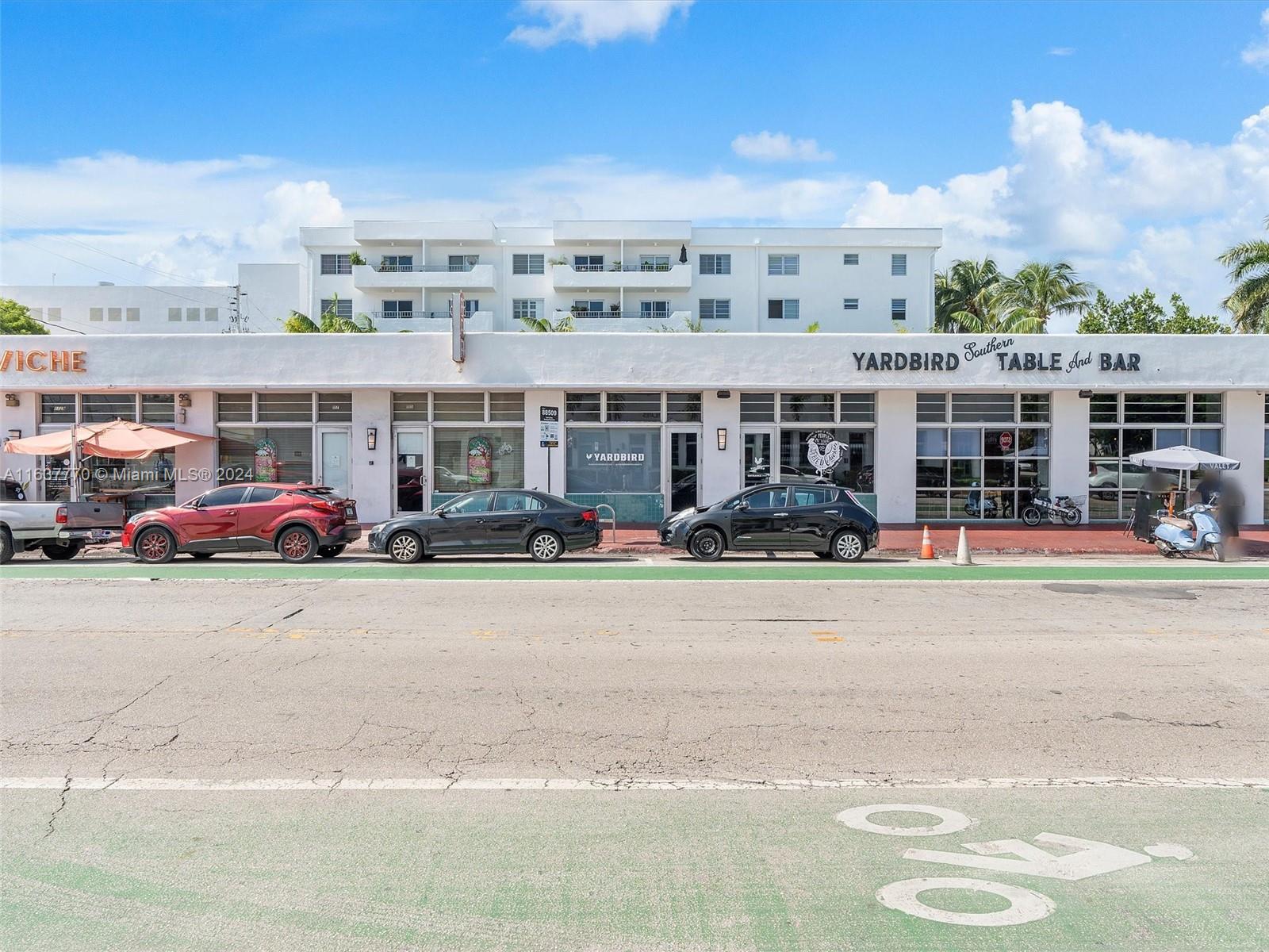 • Freestanding corner property for sale
• Iconic trophy asset
• Long-term secured tenants: Yardbird Southern Table & Bar, The Abby Brewing Co. and Suviche
• Steps from world-famous Lincoln Road, Regal South Beach, Colony Theatre and multiple hotels
About The Area
Discover a prime investment at 1600 Lenox Ave, Miami Beach. Home to SuViche, Abbey Brewing Co., and Yardbird Southern Table and Bar, this iconic building sits between Lincoln Road and Alton Road. Minutes from Miami, Wynwood, the Design District, and more, it offers unmatched accessibility and exposure. Don’t miss this exceptional opportunity!