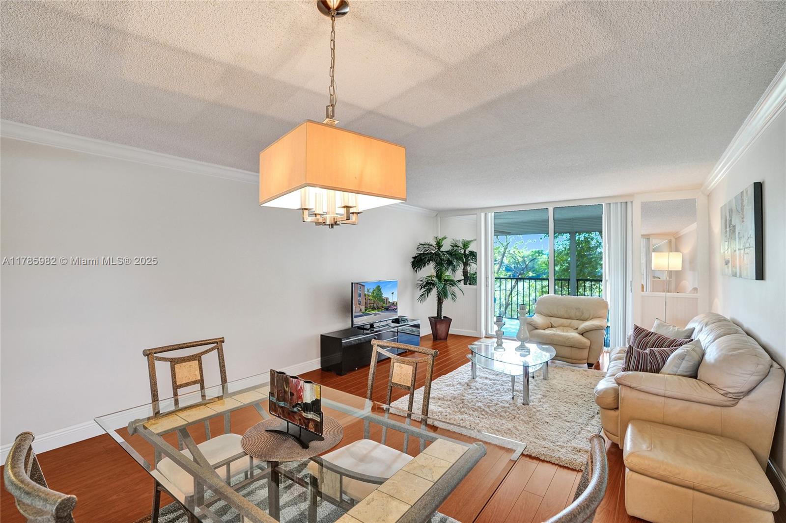 Pristine two bedroom, two bathroom 3rd floor condo located in the quiet confines 55+ community of Palm Lakes
Condo in Margate. This spacious unit features laminated floors, stainless steel appliances, accordion shutters
. Washer and dryer located inside the unit. Relax in the screened in tiled spacious
balcony overlooking green areas. Located in close proximity to all the amenities and minutes from restaurant,
shopping centers and more. This one is just waiting for you to call it "Home"! Property is being offered for sale fully furnished ( Televisions are excluded from the sale).