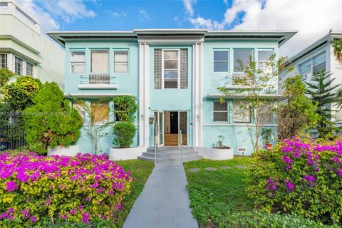 A home in Miami Beach