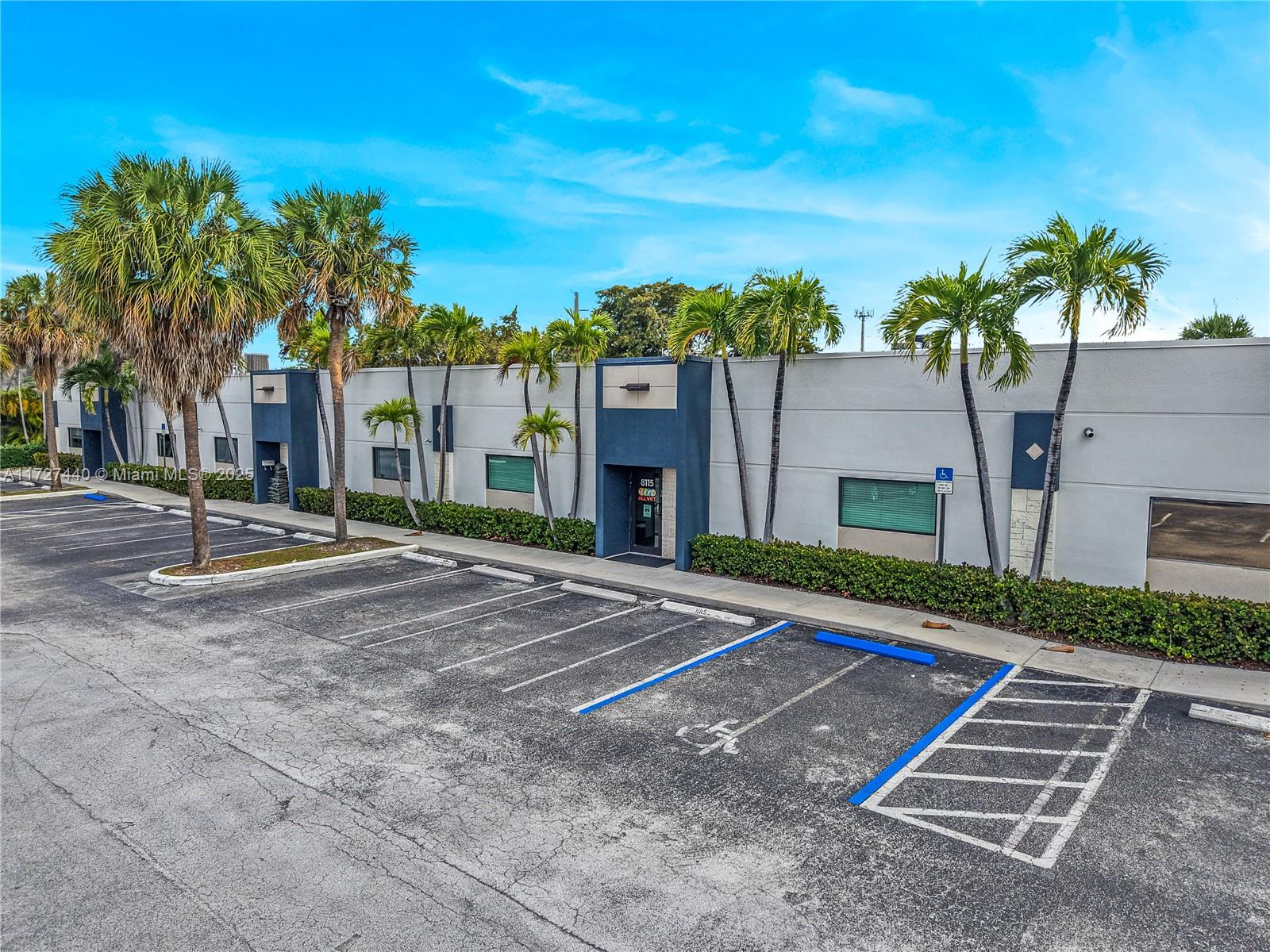 This versatile 3,381 Sq.Ft. flex space is available for sale, ideal for owner-users or as an investment. Located in AIRWAYS CENTRE CONDO, it features a 1-story layout with 12' clear ceiling height, a 10' x 12' street-level roll-up door, and impact-resistant windows and front door. The property includes 1,813 Sq.Ft. of office space, 2 bathrooms, and a 1,568 Sq.Ft. warehouse area (32’ deep x 49’ wide). With 7 assigned parking spaces and the potential for a second AC unit in the warehouse, this unit offers flexible options for various business needs.