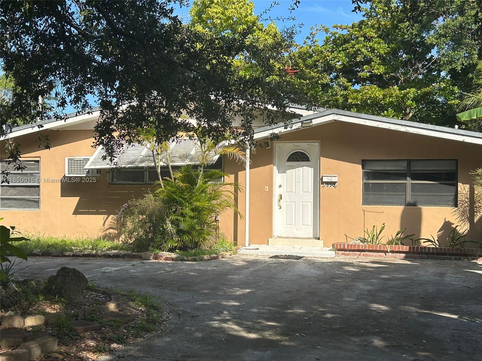 Exceptional fix-and-flip opportunity in highly desirable Miami Springs neighborhood! This 2-bedroom, 1-bathroom property sits on a large lot with tremendous potential for transformation as pool installation and outdoor entertainment. Detached garage adds value and functionality. Solid bones ready for creative rehabilitation. Strong market fundamentals support profitable resale potential. Cash or hard money offers only.
