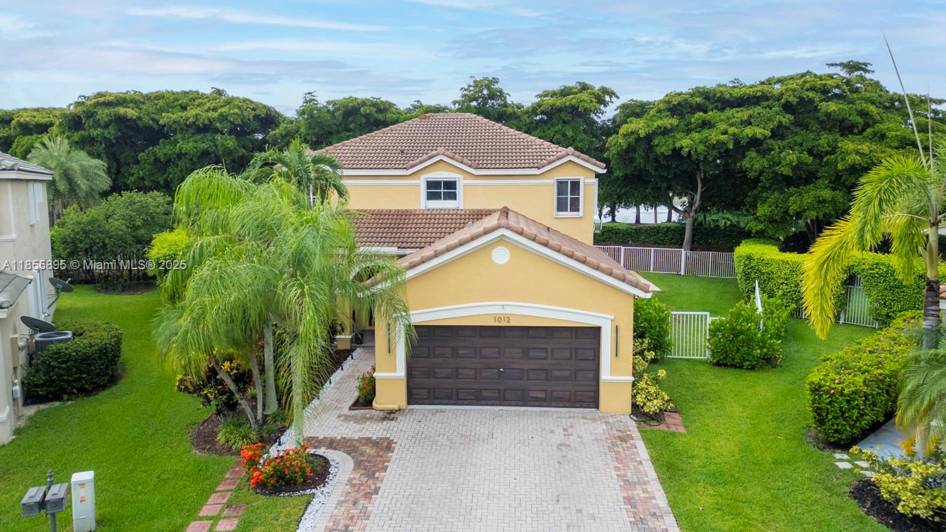 MOVE-IN READY & Remodeled home in Savanna community!Nestled on an oversized premium cul-de-sac lot, this beautifully 5-bedroom, 3-bath home features an office space on the first floor—perfect for remote work or study. Step outside to your brand-new modern saltwater pool (2023), with travertine decking and a stylish pergola, creating an ideal space for entertaining and relaxing. Inside, enjoy an open-concept kitchen with stainless steel appliances, a generous island, and a dining area. Bathrooms are tastefully updated, and the home boasts modern premium laminated flooring throughout. Additional upgrades include: NEW A/C unit (2025) NEW washer & dryer (2025). Garage with its own A/C—ideal for a gym, or gaming lounge. Access to A+ schools, amazing parks and shops. A must see! Easy to show.