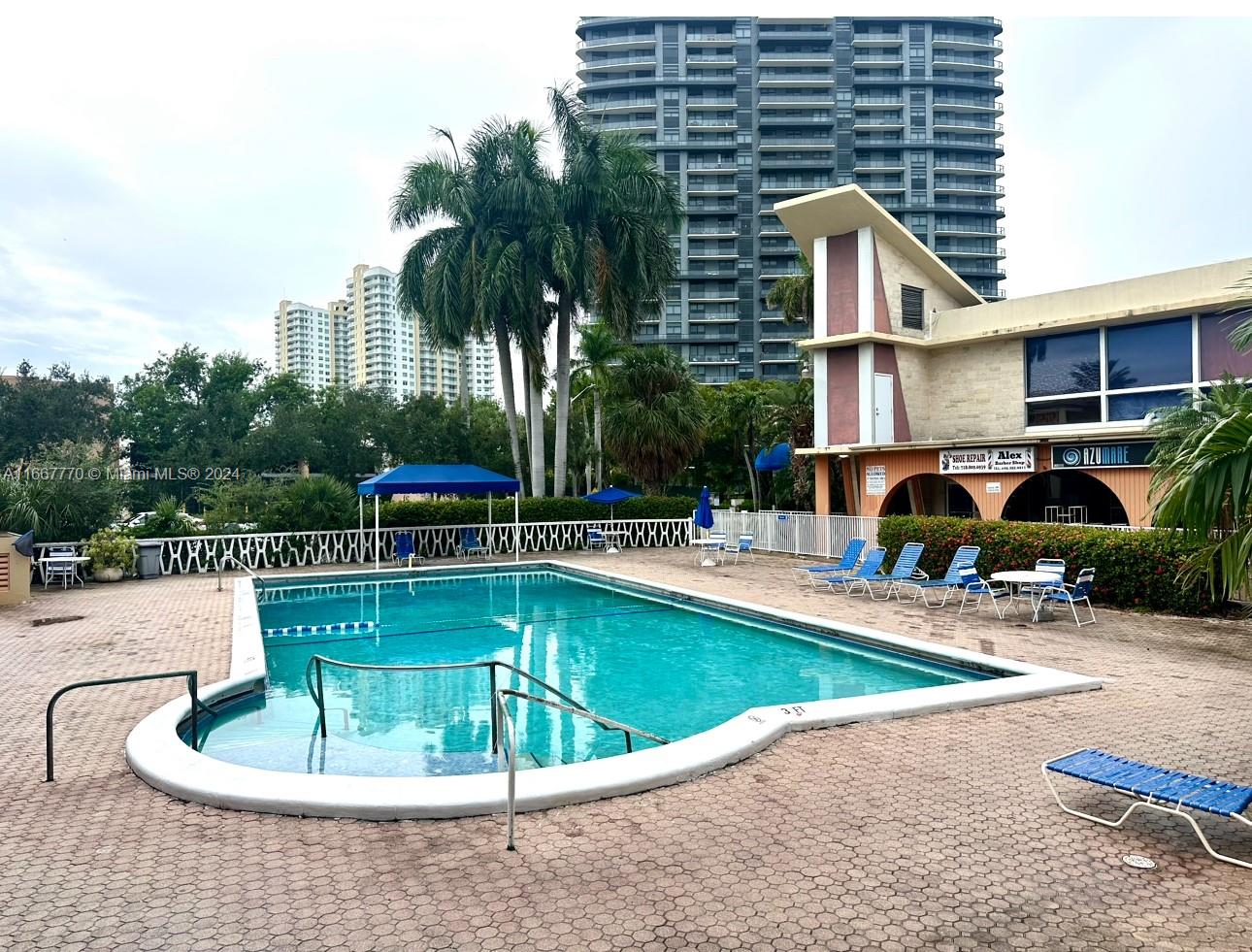 One of the best investment opportunities in Hallandale Beach. This second floor studio is features an additional flex area that can used for an office, additional sleeping area and much more. The unit is updated and ready for you for you. Unit can be sold with or without furniture. All appliances will convey in the sale. Within a 1 minute drive to grocery stores, shopping and the beach.
Driving Directions: Please us GPS