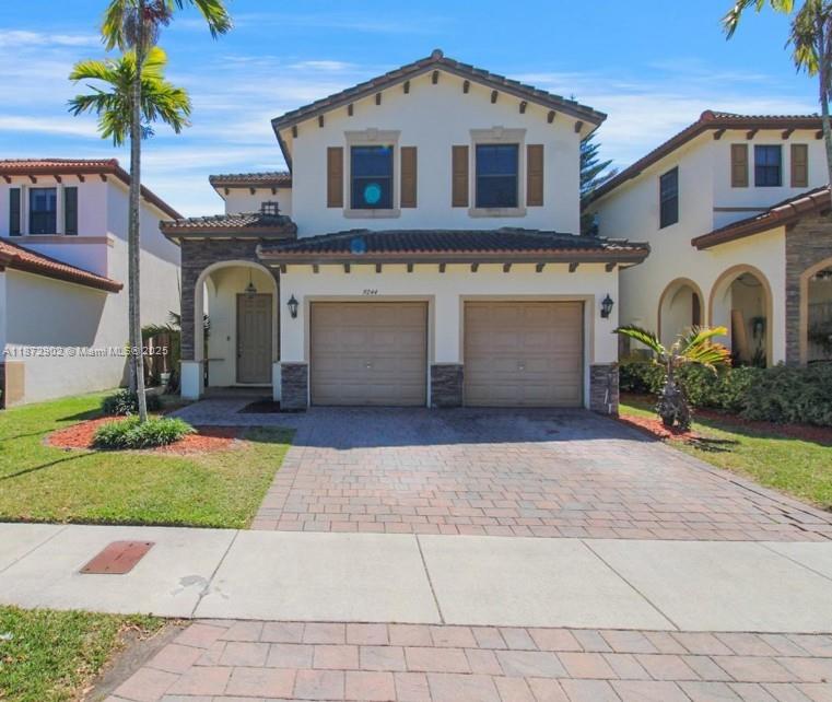 Come grab your slice of South Florida heaven with this stunning two-story 5-bedroom, 3-bath single-family home in the desirable Isles of Bayshore Tides Community! Featuring granite countertops, upgraded bathrooms, and the largest floor plan in the neighborhood, this home offers plenty of space for comfortable living and entertaining. Step outside to a private, fenced backyard perfect for relaxing or hosting gatherings.
Residents enjoy resort-style amenities, including a sparkling pool, modern fitness center, and a lakefront clubhouse. Ideally located just minutes from major expressways, shopping centers, dining, schools, and parks, this home combines luxury with convenience. Don’t miss your chance—schedule a showing today!