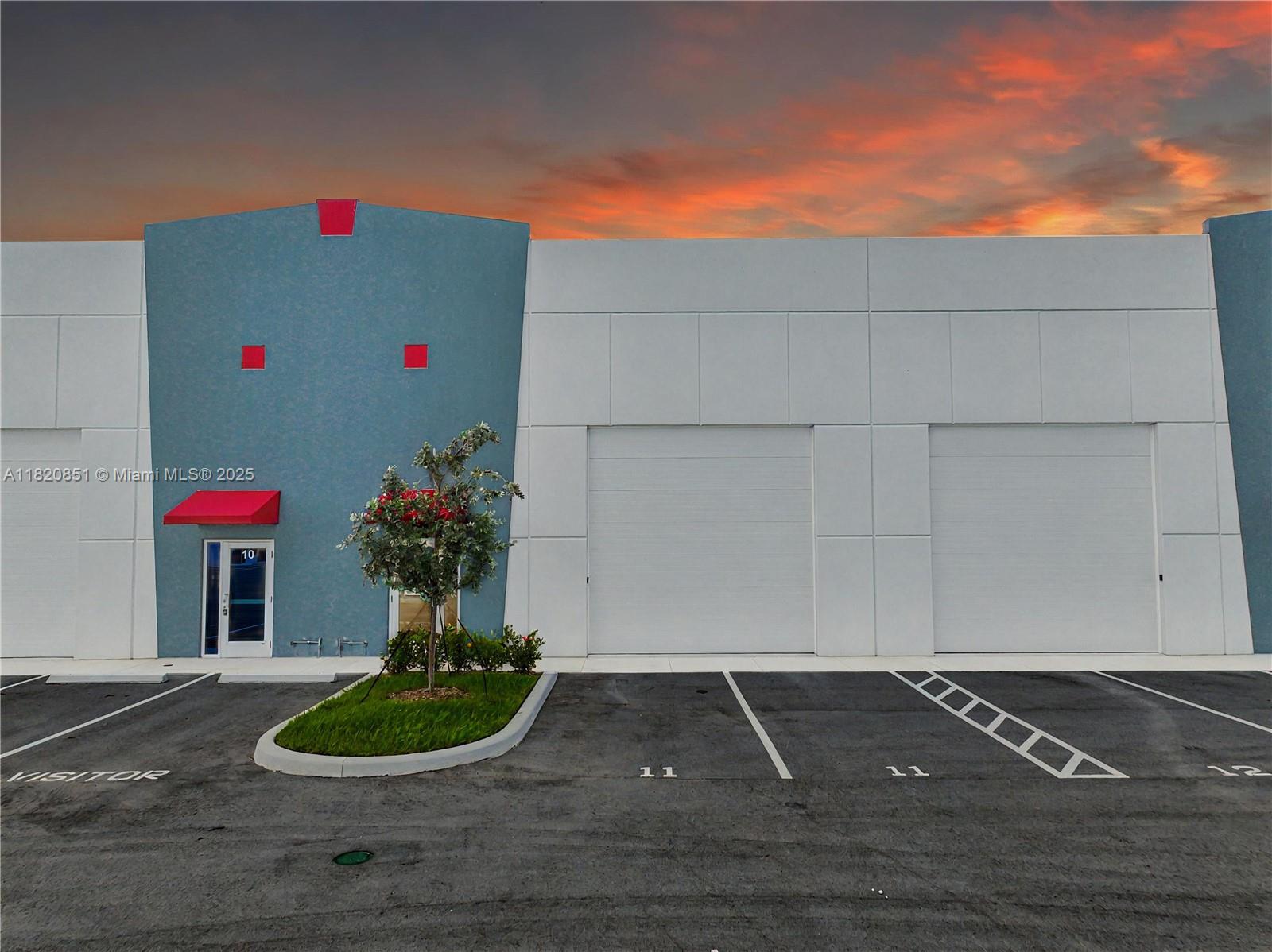 Power up your business in this brand-new 2,640 sq. ft. warehouse in the heart of Homestead, FL. Built in 2024. This new luxury private storage unit is ideal for car collectors, boat or RV owners, small businesses, online sales, and more. Fully air-conditioned units with hurricane-rated 14 ’ x14’ garage doors, 20’ ceilings, fire sprinklers, shower-equipped bathrooms, and on-site RV pump-out station. Strategically located near the Homestead Sports Complex and Miami Speedway, with quick access to major highways. Whether you're launching, growing, or streamlining operations, this space adapts to your needs. Don’t miss the chance to secure a prime location in one of South Florida’s fastest-growing industrial zones. Enjoy 3D tour. May the force be with you!
