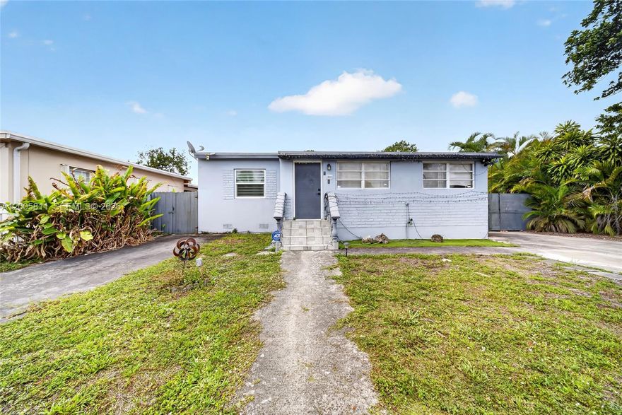 Spacious 3-bedroom, 2-bath home situated on an 8,280 sq ft lot with a large backyard perfect for outdoor enjoyment or future customization. This property features tile flooring throughout and a flexible layout with multiple living areas. Additional interior spaces offer versatility for a variety of uses. Great opportunity for buyers seeking space and functionality!