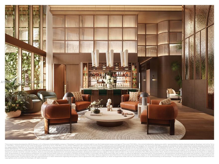 Be the first to reside at Coconut Grove’s newest luxury address, The Well Coconut Grove. This exceptional multi-level, 3,793 SF penthouse residence offers 3 bedrooms plus a home office and media room, along with a spacious laundry room and soaring 22-foot ceilings in the main living areas. Designed to maximize natural light and flow, the residence features floor-to-ceiling glass and seamless indoor-outdoor living. The chef’s kitchen is equipped with Sub-Zero, Wolf, and ASKO appliances, custom ItalKraft cabinetry, and quartzite countertops. Spa-inspired bathrooms showcase natural stone finishes and a steam shower. The primary suite serves as a private retreat, complete with a fully built-out walk-in closet. Residents benefit from private entry options, expansive terraces, and access to over 50,000 SF of amenities, including a 13,000 SF wellness club, rooftop spaces, and a curated selection of lifestyle and wellness services. Offering a rare scale and thoughtfully designed living experience, this penthouse presents a unique opportunity within one of Coconut Grove’s most innovative new developments. Additional Developer inventory available from 1-4 Bedrooms.