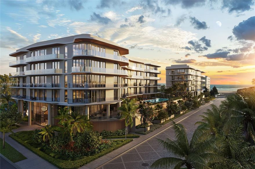 A new pinnacle of luxury is rising along Hollywood Beach’s prestigious shoreline. Hollywood Moon, located at 901 South Ocean Drive, will offer an exclusive residential experience unmatched in South Florida. Designed as a testament to architectural innovation, this development seamlessly blends contemporary elegance with the natural beauty of its coastal surroundings. This boutique development comprises just 48 residences across two sculptural towers featuring 1, 2 and 3 bedroom layouts—with den options, granting residents sweeping Atlantic Ocean views to the east and serene Intracoastal Waterway vistas to the west. Amenities include infinity edge pool deck, wellness spa, elevated fitness center, private clubhouse & business center, sunset terrace, and open air moon lounge.