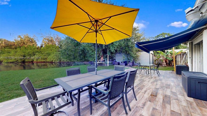 Stunning 3/3 opportunity in the heart of Hollywood! This home features 2 beds and 2 baths PLUS a fully independent 1/1 unit with private entrance, perfect for guests or rental income. Enjoy canal views with ocean access, ideal for boat owners. Modern updates include stainless steel appliances, title flooring, granite counters, solar panels, and a convenient storage shed. Just minutes from beaches, shopping, highways, and top dining. Bring your offer and make this waterfront gem yours!