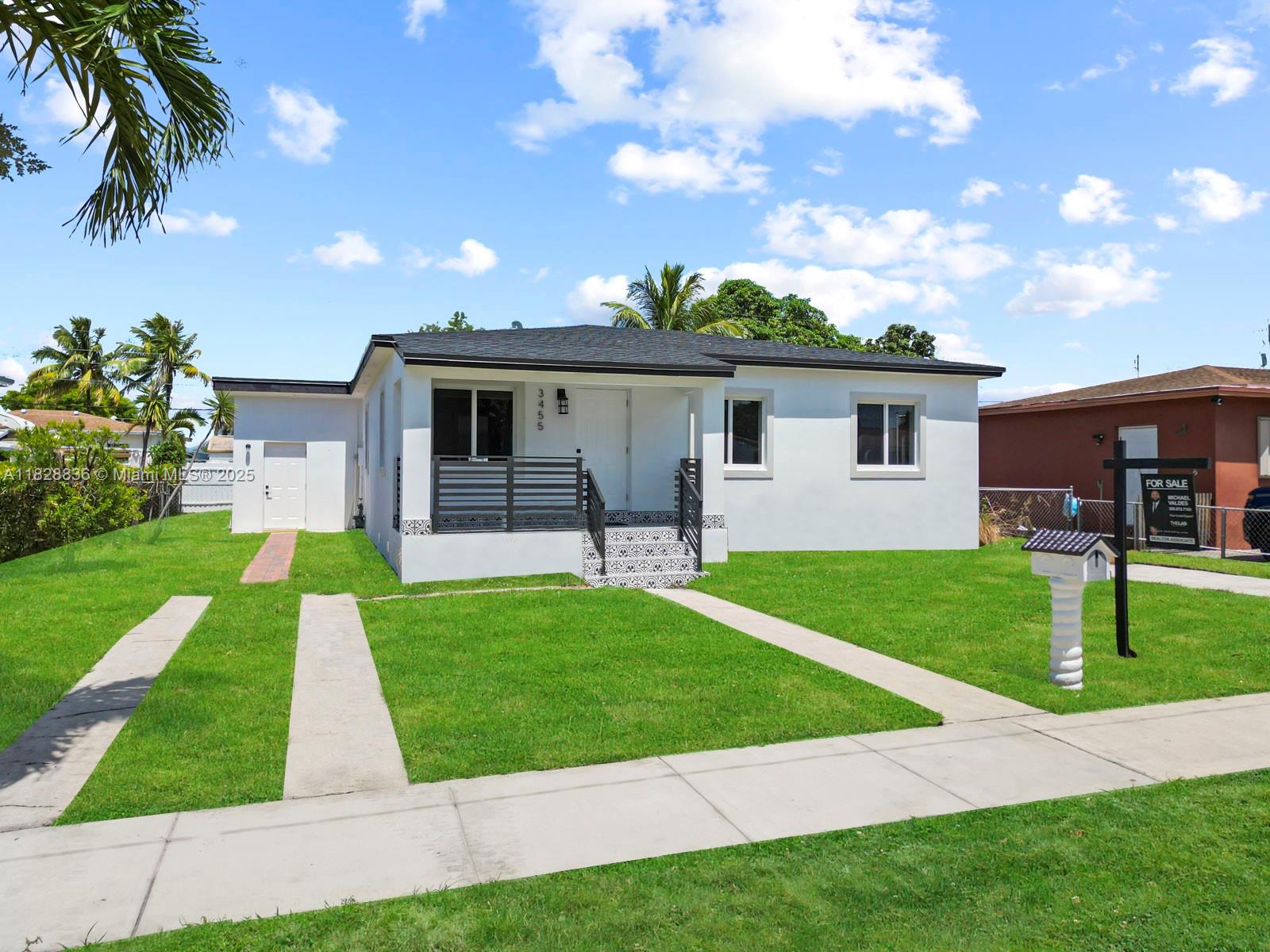 Step into a world of modern luxury with this exceptional 4 bedroom + plus 1 office (5 total), 2 bathroom home in East Hialeah. Meticulously renovated from top to bottom, the home features all-new electrical, roofing and PVC plumbing systems, offering the feel of brand-new construction throughout. Designed by the acclaimed Arevas team, the open-concept layout highlights a modern kitchen, sleek modern finishes, and seamless, light-filled living spaces perfect for everyday living and entertaining. As move-in ready as it gets, this residence combines cutting-edge convenience with sophisticated design. Ideally located near great schools, parks, and premier shopping, this one-of-a-kind home delivers style, comfort, and convenience in one of East Hialeah's most desirable neighborhoods.
