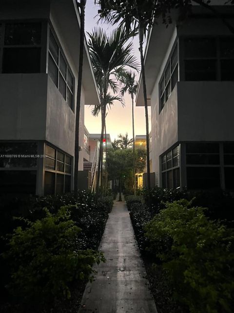 A home in Miami Beach