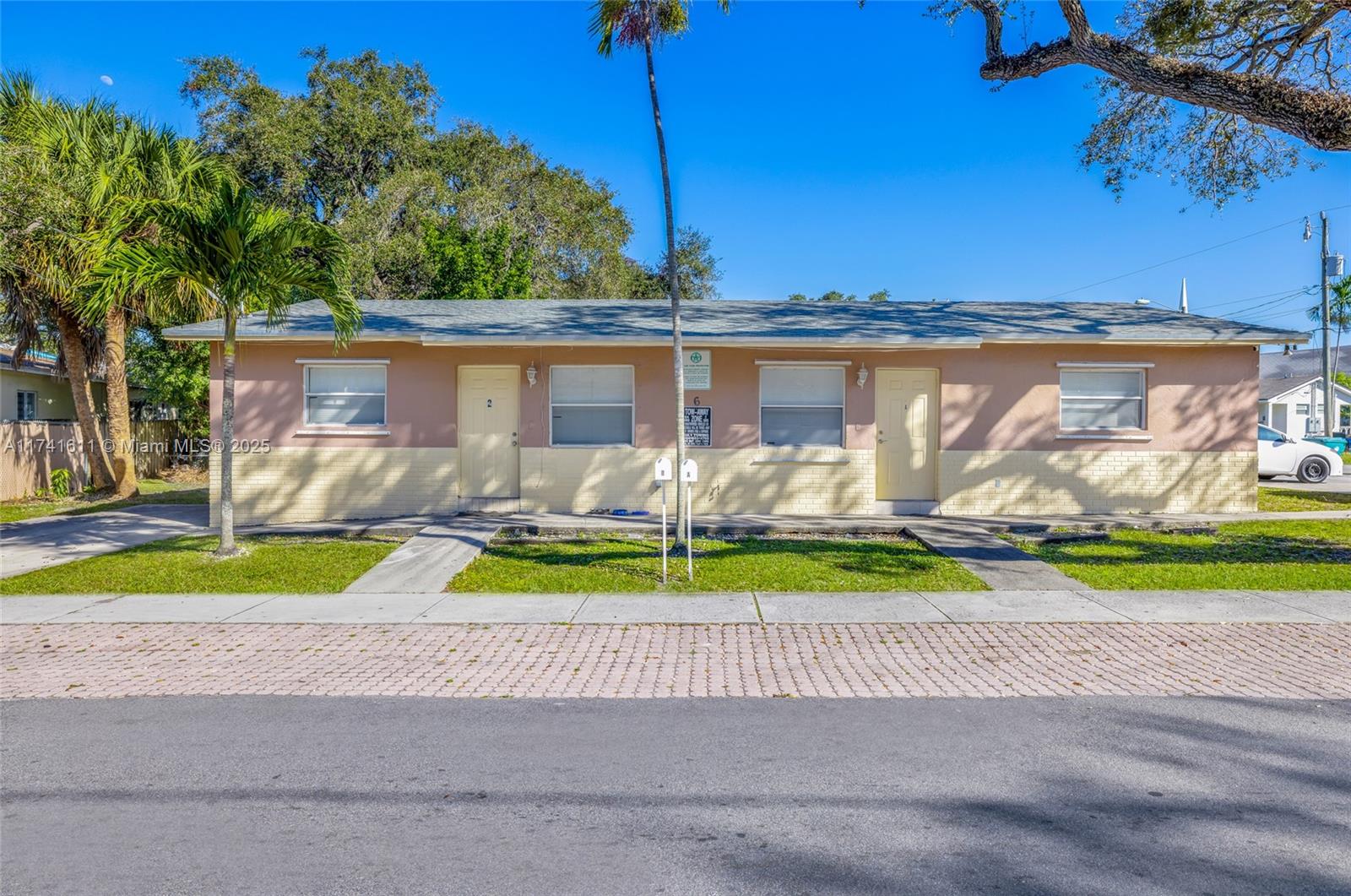 Duplex Investment Opportunity in Dania Beach! This well-maintained duplex features two spacious 2-bedroom, 1-bath units, each currently renting for $1,900/month ($3,800 total), with upcoming rent increases to $4,000/month. Recent upgrades include a brand-new roof and central AC. Each unit has separate electric meters, ample parking, and a prime location just minutes from the beach, Dania Pointe Shopping, I-95, and more. Don't miss this high-demand rental property with strong income potential!