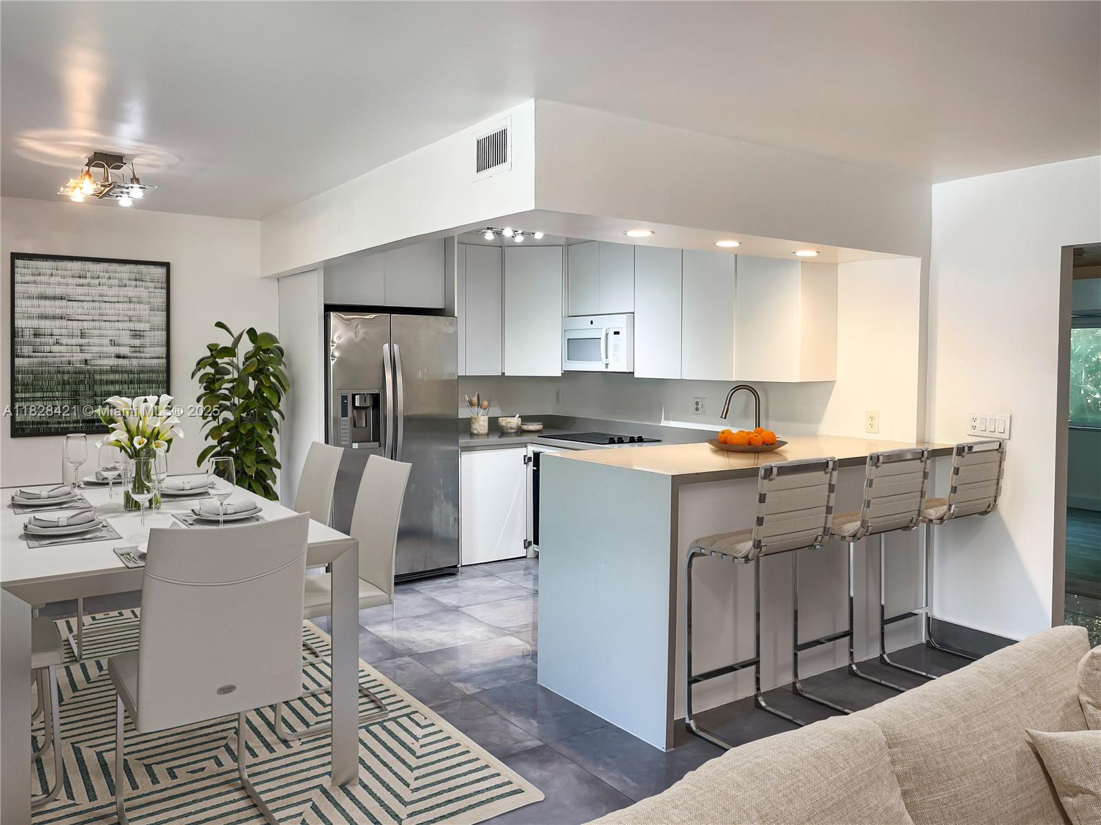 Updated 2-bedroom, 1-bathroom apartment located in Harbordale, one of Fort Lauderdale’s most desirable and centrally located neighborhoods. Just minutes from Rio Vista, downtown, Las Olas, and the cruise port, this is the perfect spot for those who want to be close to everything.
Inside, enjoy a fully remodeled space with a brand-new kitchen featuring quartz countertops and stainless steel appliances. While the building carries its original vintage charm, the interiors have been completely refreshed for modern comfort.
Live within walking distance or a short drive from top restaurants, shopping, and the waterfront. Ideal for those who appreciate location, convenience, and a touch of character.