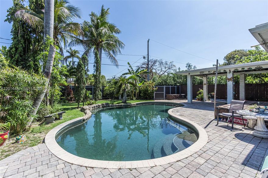 East Hollywood Pool Home: This three-bedroom, two-bathroom residence offers 1,729 square feet of air-conditioned living space on an 8,190 square foot lot. Features include a paver driveway and walkway, a new fence, air conditioner, and tenting in 2025. Conveniently located just minutes from downtown, the redesigned Hollywood Beach Golf Club, Eco Golf Club, and the renowned Hollywood Beach and Broadwalk. Priced to sell.