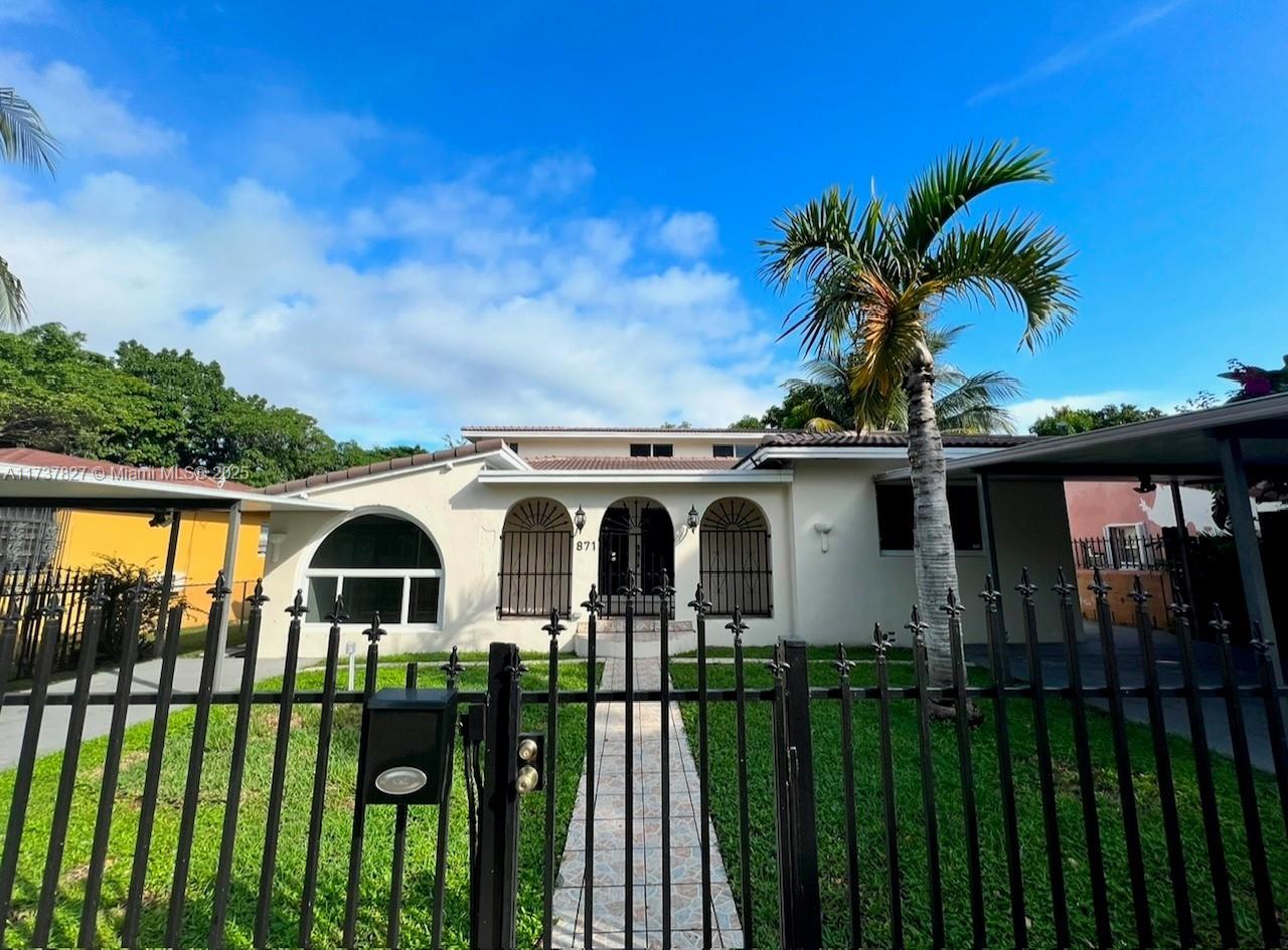 This stunning 4-bedroom, 2.5-bathroom home in Shorecrest offers 3,164 sq. ft. of modern living space. Featuring porcelain tile floors, recessed lighting, impact windows and doors, and an open-concept layout, this home is truly turn-key.
The chef’s kitchen boasts stainless steel appliances, while the spacious master suite includes a private balcony perfect for unwinding. The entertainment-ready backyard is ideal for hosting.
With ample storage, and a prime location near Miami Beach, the Design District, and top shopping destinations.