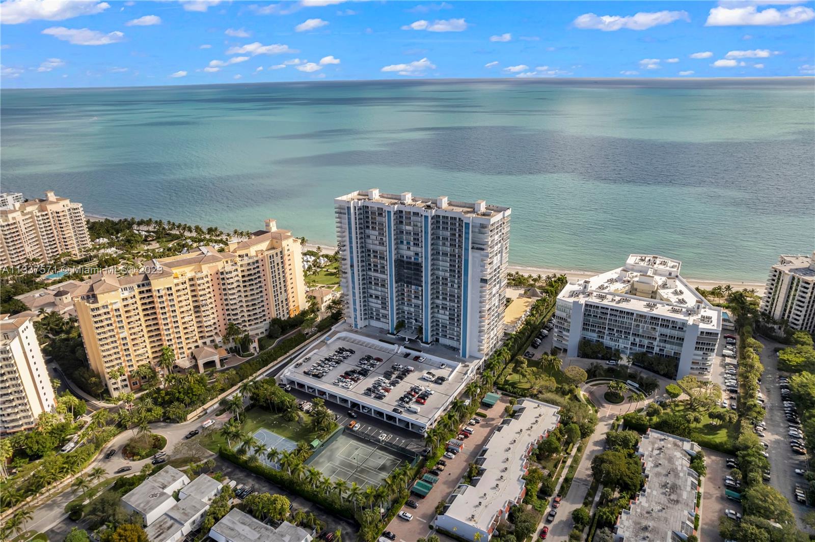 ********************** KEY BISCAYNE CASA DEL MAR ***********************
CONDO UNIT 2 BEDROOMS, 2 BATHS WITH DIRECT OCEAN & POOL VIEWS, INTERCOASTAL VIEWS FROM MASTER BEDROOM & 2ND BEDROOM. SPACIOUS LIVING AREA THROUGHOUT, EXTRA SMALL ROOM WHICH MAY BE USED AS DEN/OFFICE SPACE. OPEN FLOOR WITH LIVING & BREAKFAST AREA. MARBLE FLOORS THROUGHOUT, MASTER & 2ND BEDROOM WITH BUILT-IN CLOSETS. LARGE LAUNDRY ROOM 2ND ENTRY TO UNIT. PRIVATE FOYER ENTRANCE WITH ONLY 1 NEIGHBOR. 1 ASSIGNED PARKING SPACE NEAR ELEVATOR. PLENTY OF GUEST PARKING. FULL-SERVICE BUILDING INCLUDES POOL, LIGHTED TENNIS COURTS & BASKETBALL COURTS, FITNESS CENTER, GAME ROOM, SAUNA, LIBRARY,24-HOUR SECURITY, GUARD ENTRANCE, LOBBY ATTENDANT, PIRVATE ACCESS TO BEACH. MUST SEE!!