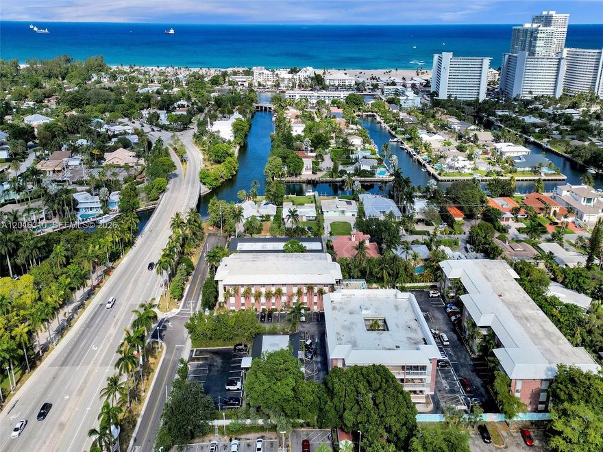 Fully renovated unit available July 1, 2026 in prime Fort Lauderdale Beach location. Just 2 blocks from the beach and steps to Pier 66 marina, dining, and waterfront entertainment. Brand new kitchen, flooring, and fully tiled bathroom. On-site laundry. Water, sewer, and trash included. Tenant pays electric and cable only. No pets.