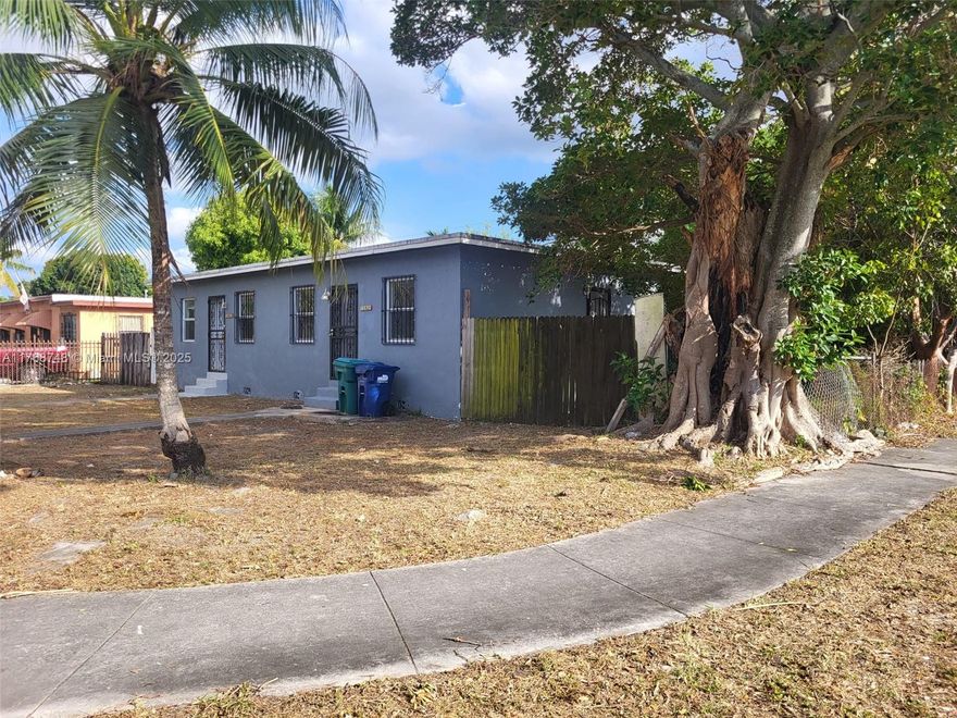 4- Bedroom, 2- Bathroom duplex has 2 electric meters and 2 water meters. In the rear it has laundry rooms. Step inside the security gates and be greeted by a spacious living area. Kitchen includes white Cabinets with backsplash. Tile Floors. Washer/Dryer Laundry rooms. New Roof installed (2025) Wooden Privacy Fence. It's the perfect investment for any level investor or homeowner. Each unit has its own 2 Entrances. Each Unit is a 2 bed / 1 bath. Call for more details and showings.